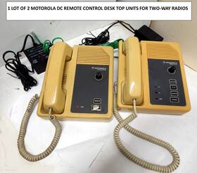 Tdn8119a Motorola Dc Remote Control For 2-way Radios Ge Kenwood Icom Efj Tait