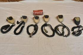 Tmn6000a Motorola Cb Radio Mic Microphone Two-way Mixed Lot Of 6 Untested Nice
