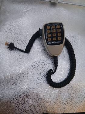 Tmn6170a Motorola Microphone Great Working Condition Same Day Shipping