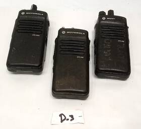 Xrp3000 Motorola Lot Of 3 Xpr3300 Two Way Radio As Is For Parts Same Pictures