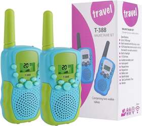 Mozsoy 755745071456 2x Kids Walkie Talkies Toys For Boys Walkies 2 Pack Kid 3-12 Yrs