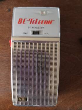 Tmc-401 Mzk Bc Telecon Rare Am And 27 Mhz Tranceiver