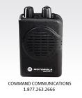 New Motorola Minitor 5 V Pager- Vhf 2ch Stored Voice- W/ Charger &amp; Programming