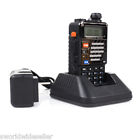 Bf-uv5rb New Portable Walkie Talkie 5w 128ch Vhf + Uhf Dtmf Two-way Radio