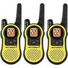Talkie.22 New Three Two Way Radios Pack.walkie Channels.lcd.communication Treks.