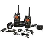 New Two Way Radios 36 Mile 50 Channel Frs Gmrs Pair 2 Walkie Talkies Charger Set