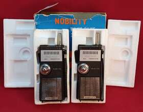 Frt-30a Nobility Walkie Talkie Set All Transistor Solid State Citizens Band -h