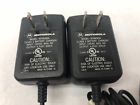 Ntn9393a Motorola Pair Of Class Battery Chargers Vdc