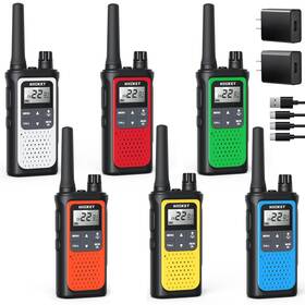 Nxgket 645781041042 Walkie Talkies Long Rang For Adults Noaa Weather Alerts Scan Rechargeable Wa