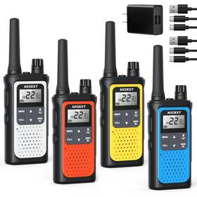 Nxgket 645781360099 Walkie Talkies For Adults Long Rang Noaa Weather Alerts Rechargeable