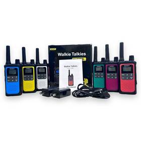 Zx-808 Nxgket 744759047335 Walkie Talkies Long Rang For Adults Noaa Weather Alerts Scan Rechargeable Walki