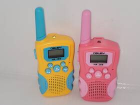 Hk-288 Obuby Kids Walkie Talkies 2 Kms Long Range Way Radio 22 Channels Outdoor Adventure