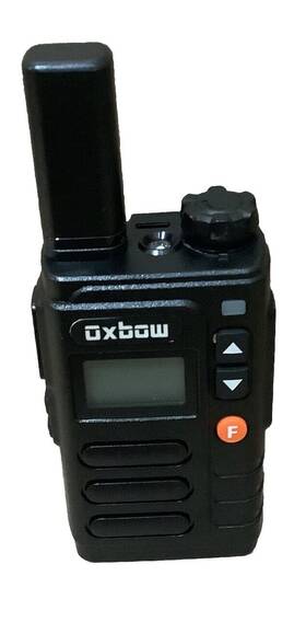 24gpq-frs18 Oxbow Gear Llc Renegade Two-way Radio With Battery No Charger -black