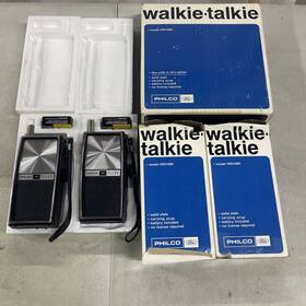 2-lafayette Philco Ford Rw14k Vintage 1960s Radio Ha-310 3-ch Two Way Citizen Band Walkie Talkie