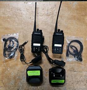 Pc-5900xlt Philco Pc-5900xt Lot Of 2 Kh5710 Uhf Two-way Radio 400-520 Mhz Rf Power 12w
