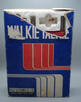 Po-702d Polly Electronics Co Inc Rare Walkie-talkies In Original Box