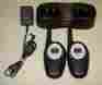 Pr-245 245-2 Microtalk Cobra Walkie Talkie Two-way Radio Set W Charger Works Nice