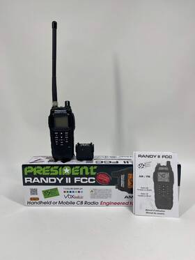 Txus622 President Randy Ii Fcc Am/fm Radio