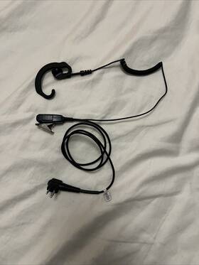Spm-303eb Pryme Responder Medium Duty Lapel Mic With Soft Ear-hook Earphone