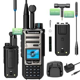 Uv-tk118 Quansheng 717206453027 Dual-band 10w High-power Walkie Talkie With Noaa Weather Alerts 99