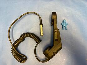 Racal Acoustics Ra250 Slimline Rugged Handset Type 9161 With Lemo Ffa.2e 6-pin Connector