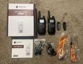 Pr-t1 Radioddity Fs-t1/pr-t1 2x Fs-t1 Uhf Noaa Weather Alert 22ch Two-way Radio Frs Walkie Talkie