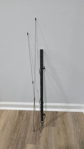 6m-80m Radioddity Hf-008 Portable Telescopic Antenna Vhf/hf 3.5-50mhz