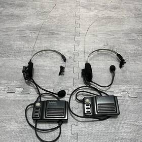 19-3126a Radioshack Voice Activated Fm Transceiver Headset Walkie Talkie Set