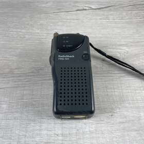 Frs-101 Radioshack Black 1-channel Frs Two-way Family Radio Walkie Talkie