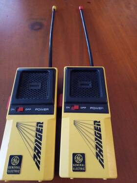 2817 Ranger General Electric Walkie Talkies