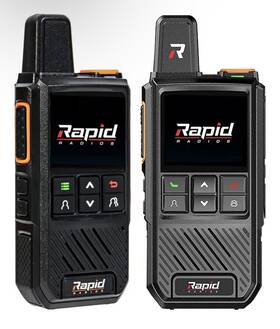 Rapid Radios 313057336337 Nationwide Lte Walkie-talkie - Two-way Radio Unlimited Range Poc Two Way