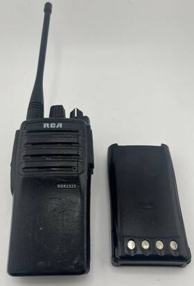 Rdr2325u Rca Rdr2325 Analog Digital Portable Two-way Radio With Battery