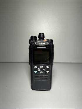 Rdr4350u Rca Digital Two-way Radio Uhf 400-470 Mhz No Battery