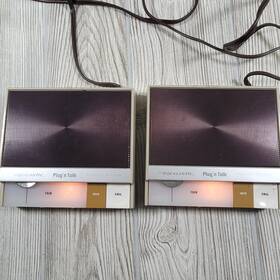 43-210a Realistic Plug Ftn Talk Wireless Intercom System 2 Units Fm Radio Parts