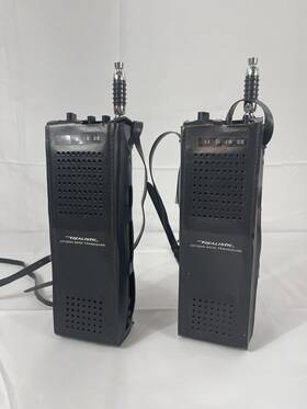 Trc-208-18 Realistic Trc-208 6-channel Transceiver Walkie-talkie 2-way Vintage - Pair