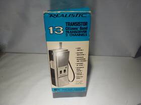 Trc-33 Realistic 13 Transistor 2 Channel Cb Transceiver Model With Orig Box