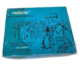 5252 Realtone Vintage 9 Transistor Transceiver Walkie Talkies Model Retail Box