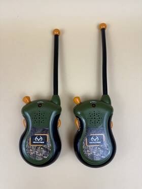 Realtree 25041 Kids Walkie Talkies Nkok Camo 2-way Radios Tested Works