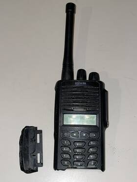 Nhn7433a Relm Rpv3600v Vhf 150-174mhz 5w 16ch Two Way Radio For Parts/as-is