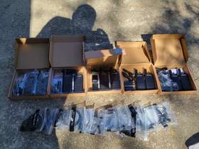 Rt22p Retcvis Set Of 10 2 Way Radios With 12 Headsets