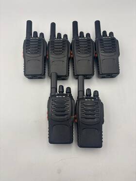J0012a-us Retevis A0144a 5 Case Of 6 H-777 Walkie Talkies For Adults Long Range Rechargeable