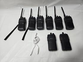 Bi7v Retevis Lot Of 8 R Walkie Talkies With 2 Usb C Charging Cables