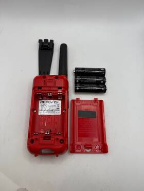 Eda001550301b Retevis Rt49b Walkie Talkie 0.5w 22chs Frs Usa Red