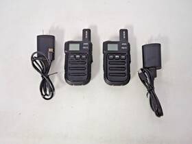 Rb15 Retevis Lot Of 2 Two Way Radio Fully Functional With Ac Adapters No Battery