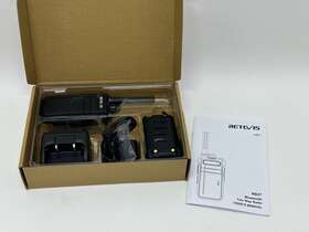 Rb37 Retevis Bluetooth Walkie Talkies For Adults Two Way Radio With Earpiece Vox