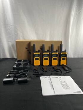 Rb48 Retevis Yellow Black Waterproof Wireless Two Way Talk Walkie Talkies