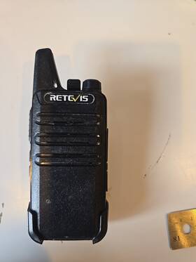 Retc15 Retevis Walkie Talkie-retevis Retc15- Two Way Uhf Handheld Mobile Radio One Only
