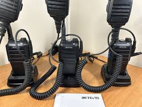Rt56b Retevis Lot Of 3 Explosion Proof 2 Way Radios - Perfect Fast Shipping