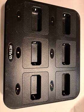 Rtc22 Retevis Rtc26 Six-unit Multi-charger Tested