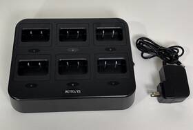 Rtc27 Retevis 6 Way Walkie Talkie Charger Only For Rt27 Long Range Radios